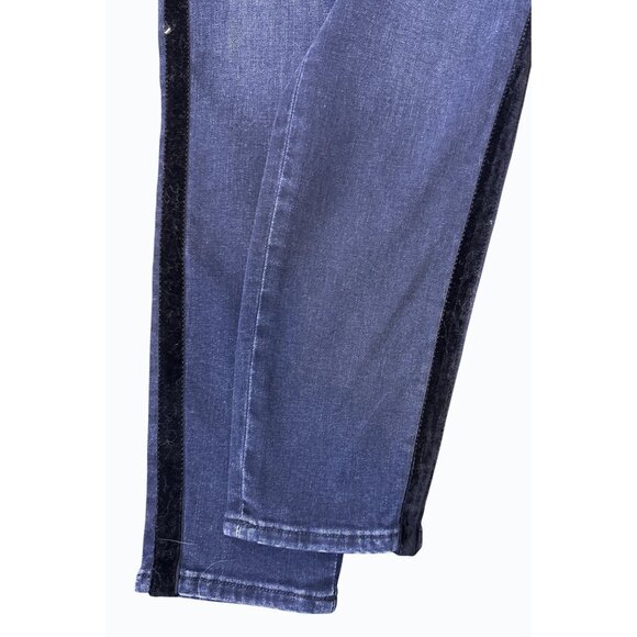 NWT Mavi Gold Stretch Tess High Rise Soft Jeans Medium Dark Wash Size 27 - Picture 7 of 14